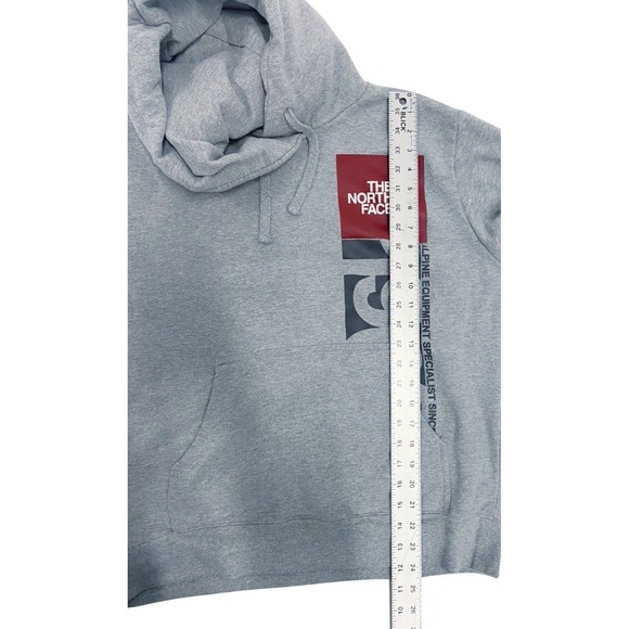 The North Face | Pullover Drawstring Gray Hoodie Men’s Size Large - Picture 9 of 11